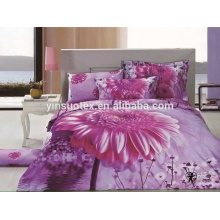 100% Polyester erwachsene Dispersion drucken 3d comforter set